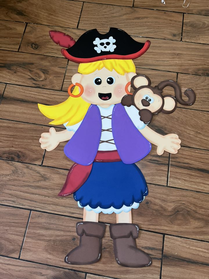 Figuras de foamy - Pirata grande