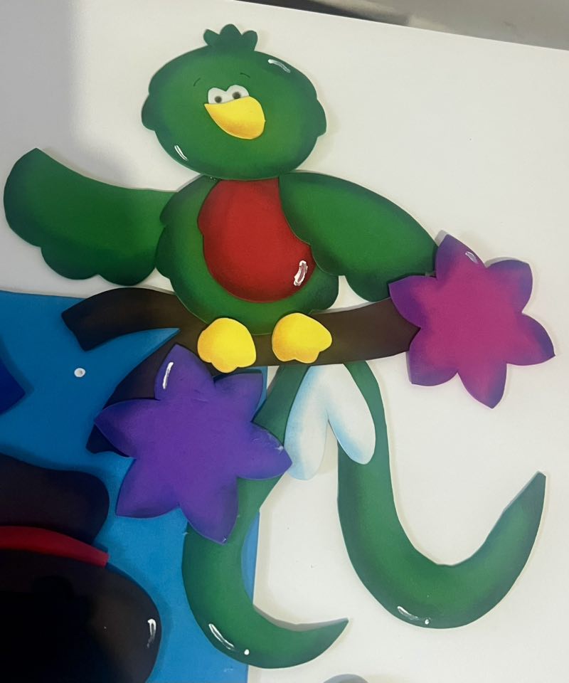 Figuras de foamy - Quetzal