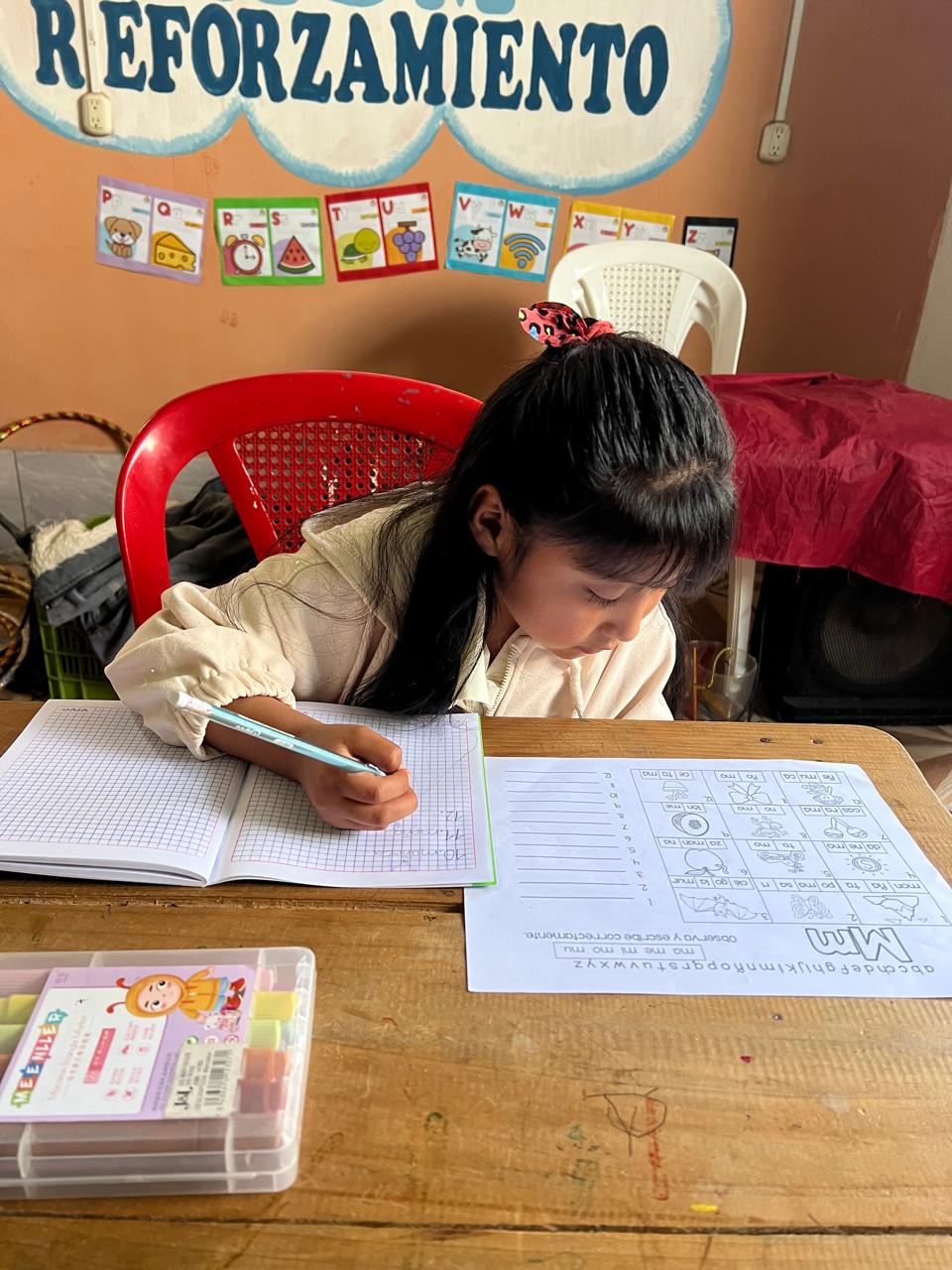 Trazos y letras para preescolar